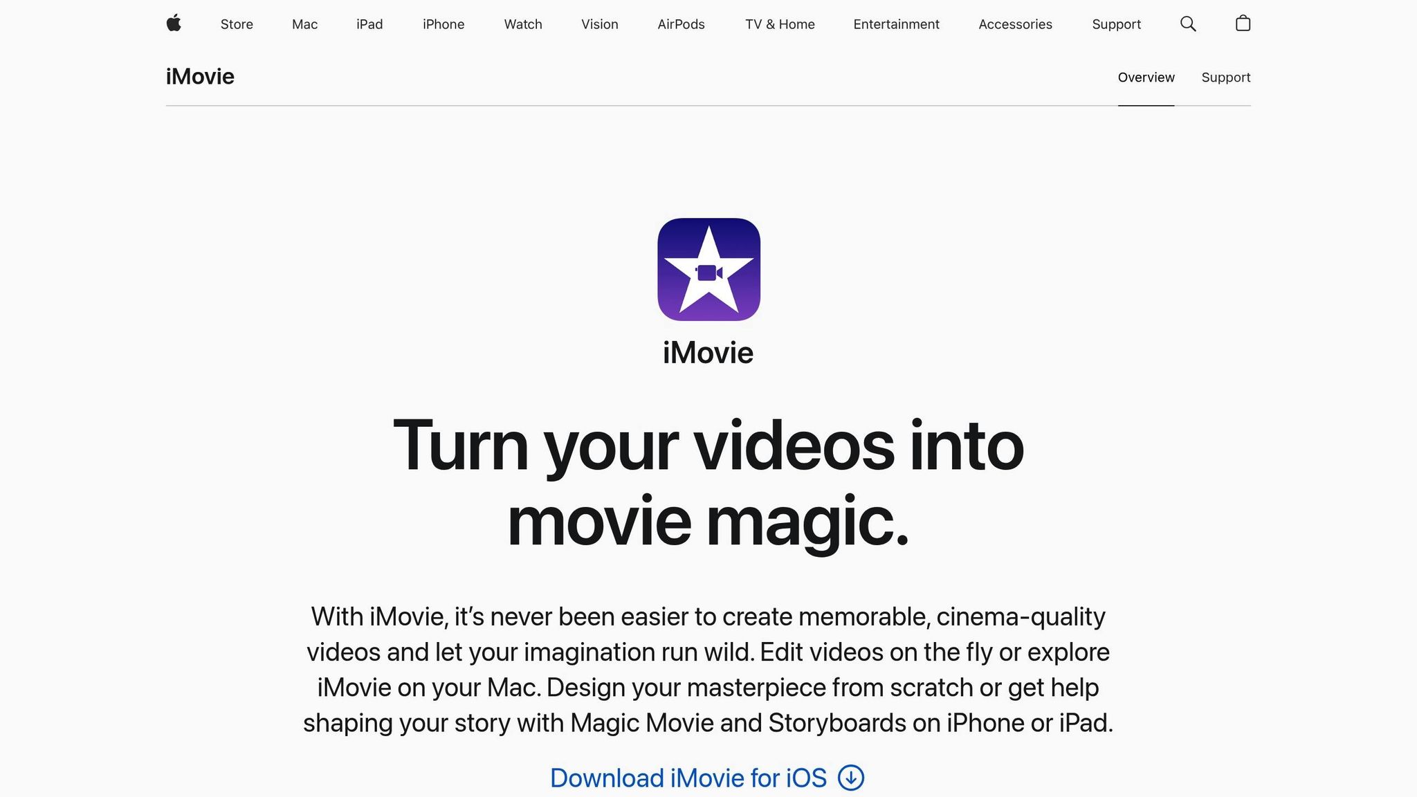 iMovie