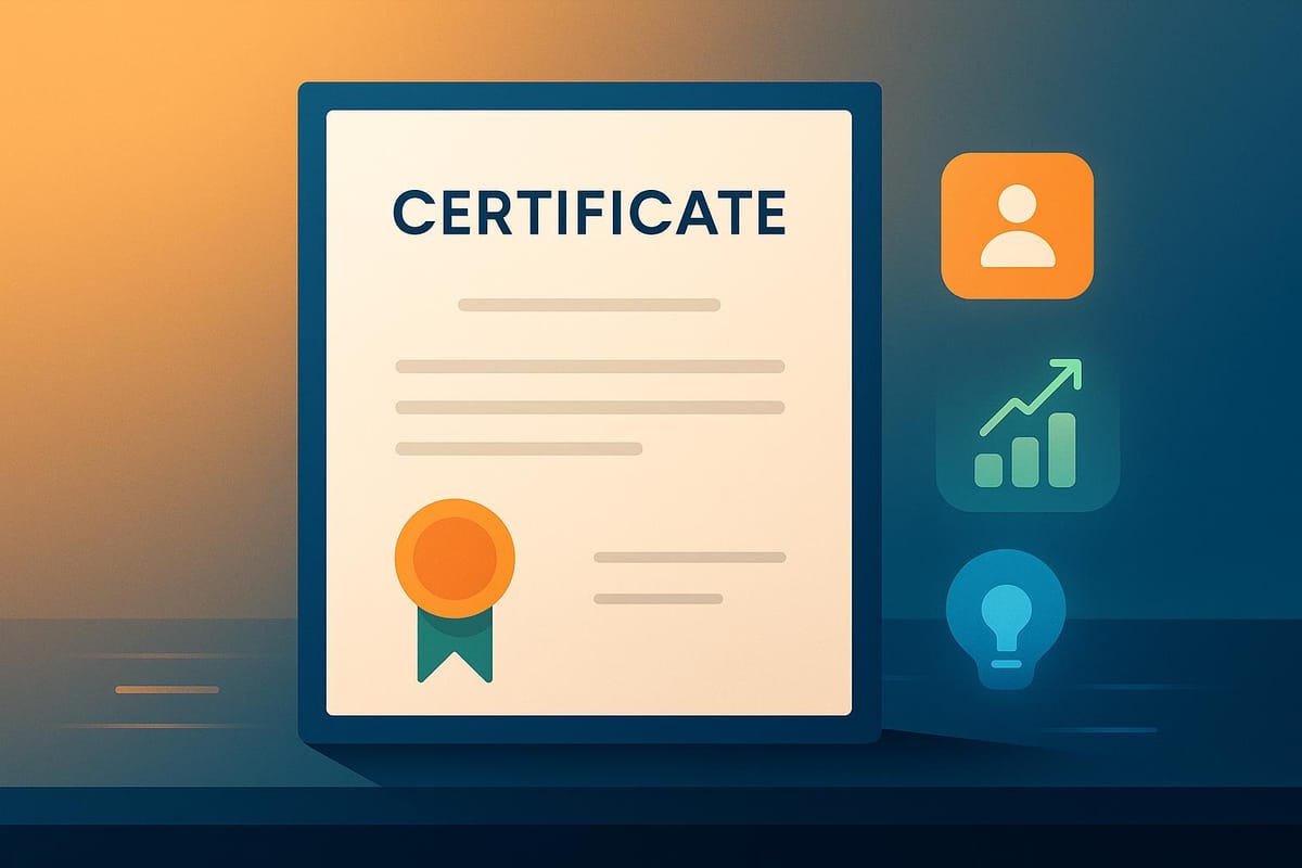 How Certifications Improve Job Market Credibility