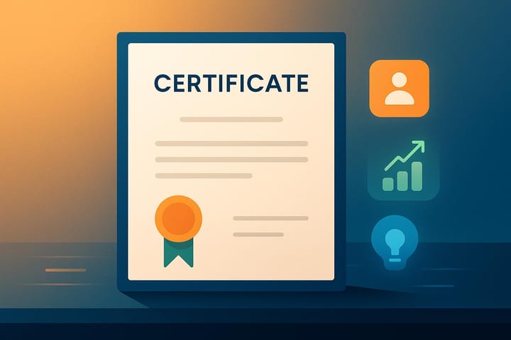 How Certifications Improve Job Market Credibility