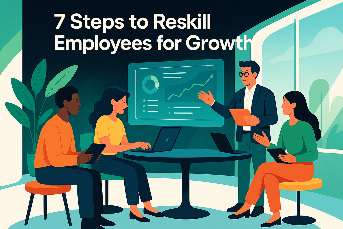 7 Steps to Reskill Employees for Growth