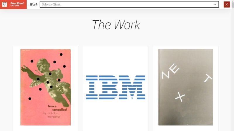 Paul Rand Design Portfolio
